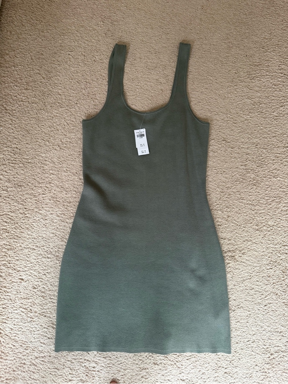 Abercrombie & Fitch Olive Green Sweater Dress Size XL NWT